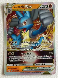 Lucario VSTAR Promo SWSH: Sword & Shield Promo Cards SWSH214 NM - Image 1