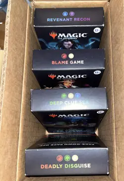 MTG Magic the Gathering - Murders at Karlov Manor Commander Deck Set of 4 Sealed - Image 2