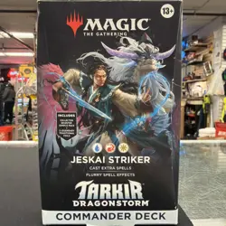 WIZARDS OF THE COAST MAGIC THE GATHERING COMMANDER DECK JESKAI STRIKER - Image 1