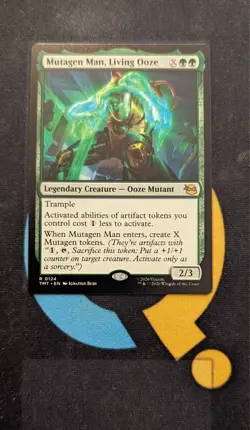 Mutagen Man, Living Ooze Rare TMT 124 Teenage Mutant Ninja Turtles MTG - Image 1
