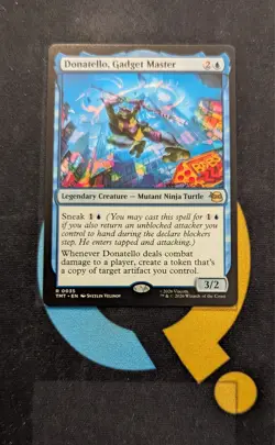 Donatello, Gadget Master Rare TMT 035 Teenage Mutant Ninja Turtles MTG - Image 1