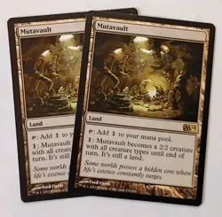 MTG - Mutavault - Core Set 2014 228/249 - Regular Rare - Changling - Image 3