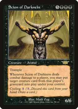 Scion of Darkness - NM - R - MTG - Image 1