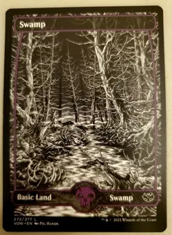1x Swamp (272) Crimson Vow Magic the Gathering MTG NM - Image 1