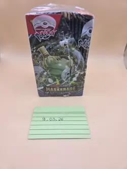 Pokemon Maskerade im Zwielicht 18 Booster Display Karmesin & Purpur Sealed OVP - Image 2