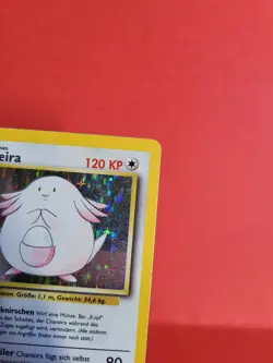 Pokemon Karte/card - Chansey Chaneira 3/102 - Base Set - Holo - VG-Excellent - Image 3