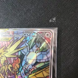 Pokemon TCG Moltres & Zapdos & Articuno GX TAG TEAM Full Art Holo English SEALED - Image 3