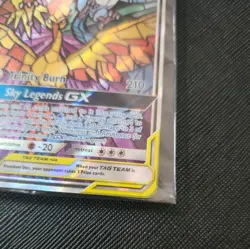Pokemon TCG Moltres & Zapdos & Articuno GX TAG TEAM Full Art Holo English SEALED - Image 4