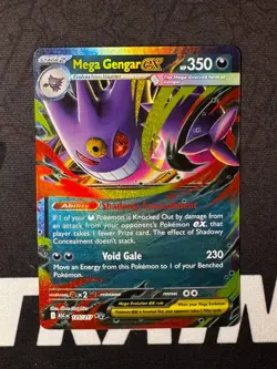 Mega Gengar Ex 125/217 Double Rare Ascended Heroes NM Pokemon TCG - Image 1