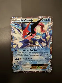 Pokemon TCG - Ash-Greninja EX XY133 - MP Black Star Promo - Image 1