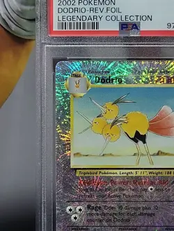 2002 Pokemon Legendary Collection 41/110 Dodrio Reverse Holo EX-MT PSA 6 - Image 2