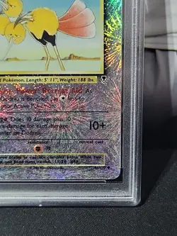 2002 Pokemon Legendary Collection 41/110 Dodrio Reverse Holo EX-MT PSA 6 - Image 4