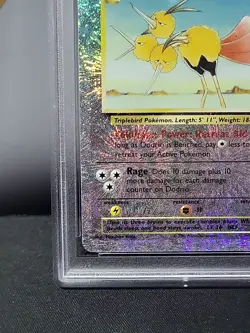 2002 Pokemon Legendary Collection 41/110 Dodrio Reverse Holo EX-MT PSA 6 - Image 5