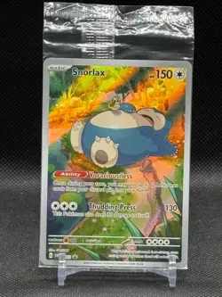 SEALED 2023 Snorlax Black Star Alt Art SVP 051 Pokemon 151 Promo English Holo - Image 1