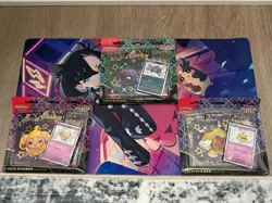 Pokemon TCG Paldean Fates Tech Sticker Collection LOT All 3 blister pack in-set! - Image 3