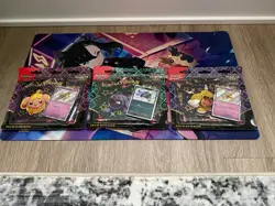 Pokemon TCG Paldean Fates Tech Sticker Collection LOT All 3 blister pack in-set! - Image 4