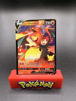 2019 Pokemon Lance's Charizard V #SWSH133 Black Star Promo - NM 💎 - Image 1
