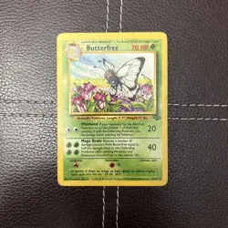 Pokemon TCG - Butterfree - 33/64 - Jungle - MP Unlimited Uncommon (1999) - Image 1