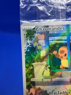 SEALED Pokemon Scarlet & Violet Obsidian Flames Charmander 044 Black Star Promo - Image 3