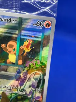 SEALED Pokemon Scarlet & Violet Obsidian Flames Charmander 044 Black Star Promo - Image 4