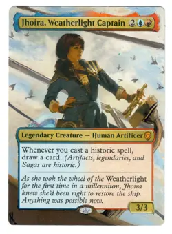 Jhoira Weatherlight Captain Altered Full Art MTG Magic Commander EDH Gift - Image 1