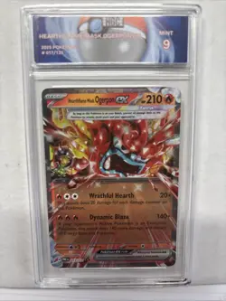 2025 Pokemon Hearthflame Mask Ogerpon Ex #17 HGC 9 (sb6) - Image 1