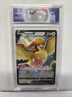 2022 Pokemon Pidgeot V #137 HGC 9.5 (sb6) - Image 1
