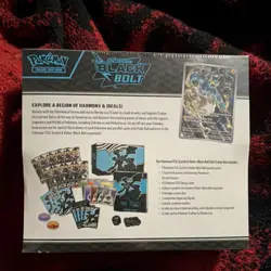 Pokemon Scarlet & Violet Black Bolt Elite Trainer Box Promo Zekrom Booster - Image 3