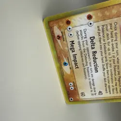 2006 Pokemon MEGANIUM Ex Dragon Frontiers Set GOLD NM HOLO Delta Species Reverse - Image 5