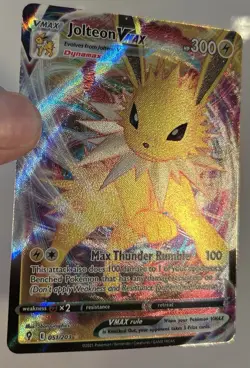 Pokemon TCG Jolteon VMAX Full Art Ultra Rare Holo Card Evolving Skies 051/203 - Image 2