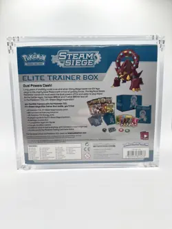 Pokemon XY Steam Siege Elite Trainer Box ETB Sealed W/Acrylic Case 💎 - Image 2