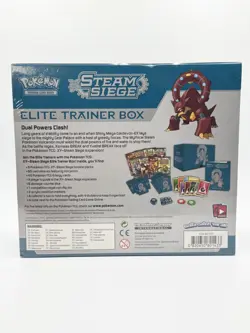 Pokemon XY Steam Siege Elite Trainer Box ETB Sealed W/Acrylic Case 💎 - Image 4