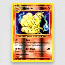 Ninetales 15/108 XY - Evolutions Reverse Holo Holo Rare Pokemon TCG NM - Image 1