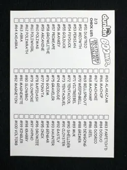 2000 Pokemon Dunkin Boomer Vulpix #37 - NM - Image 2