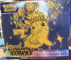 Scarlet & Violet -Surging Sparks Exclusive Pokemon Center ETB FACTORY SEALED - Image 1