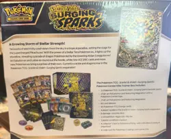 Scarlet & Violet -Surging Sparks Exclusive Pokemon Center ETB FACTORY SEALED - Image 5