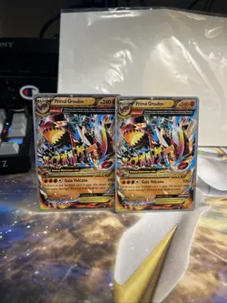 Pokemon Primal Groudon EX 86/160 Alejandro Ng-Guzman World Championship Lot 2 - Image 1