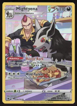 Pokemon TCG Astral Radiance #TG09/TG30 Mightyena NM - Image 1