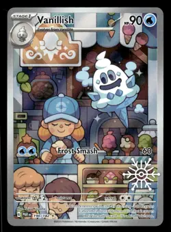 Pokemon TCG Advent Calendar #190/182 Vanillish NM - Image 1