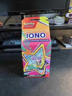 Pokemon TCG: Iono Premium Tournament Collection Sealed Mint - Image 1