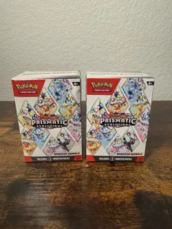 Pokemon TCG: Prismatic Evolutions Booster Bundle - Lot of 2 - Factory Sealed - Image 1