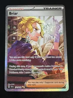 Briar 171/142 Pokemon Stellar Crown Special Illustration Rare Full Art Holo NM - Image 1