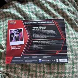 Pokemon Team Rockets Mewtwo Ex Box Brand New Sealed - Image 2