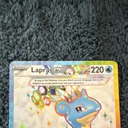 The Pokemon Company Lapras ex 158/142 SV07: Stellar Crown Full Art Tera 220 HP - Image 2