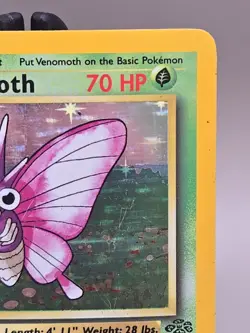 Pokemon TCG Venomoth Jungle 13/64 Holo Unlimited Holo Rare - Image 3
