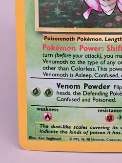 Pokemon TCG Venomoth Jungle 13/64 Holo Unlimited Holo Rare - Image 5