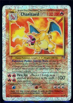 Pokemon LEGENDARY COLLECTION - #3/110 Charizard - Reverse Holo - ENG - Damaged - Image 1