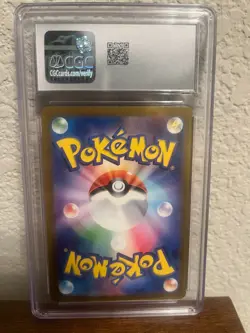 2023 Pokemon JP SV2A-151 Special Art Rare Holo #205 Mew EX CGC GEM MINT 10 - Image 4