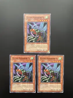 Yugioh Flying Kamakari #1 SD8-EN006 1st Edition Common LP/MP X3 - Image 1