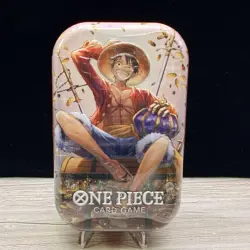 One Piece Mini Tin Vol 2 | Factory Sealed | FT. Monkey D. Luffy - Image 1